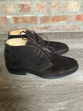 Barneys New York CO-OP
 Dark Brown Suede Chukka Boots